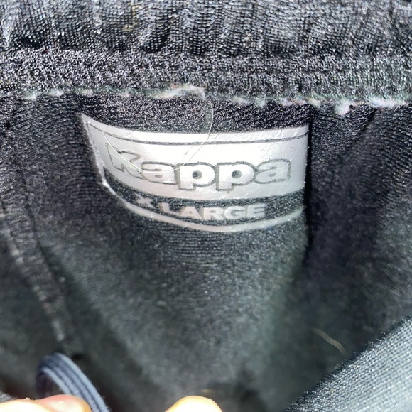 Black Kappa Athletic Pants. - Picture 3 of 3
